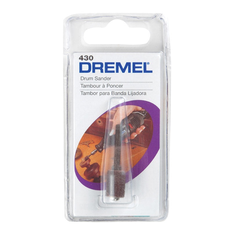 Dremel 0.3 in. Dia. x 0.1 in. Dia. 60 Grit Drum Sander Aluminum Oxide