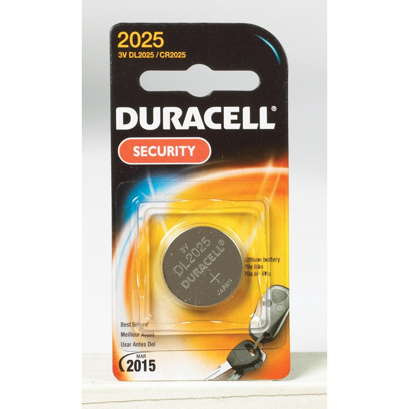 Duracell Security Battery 2025 3 volts 1 pk
