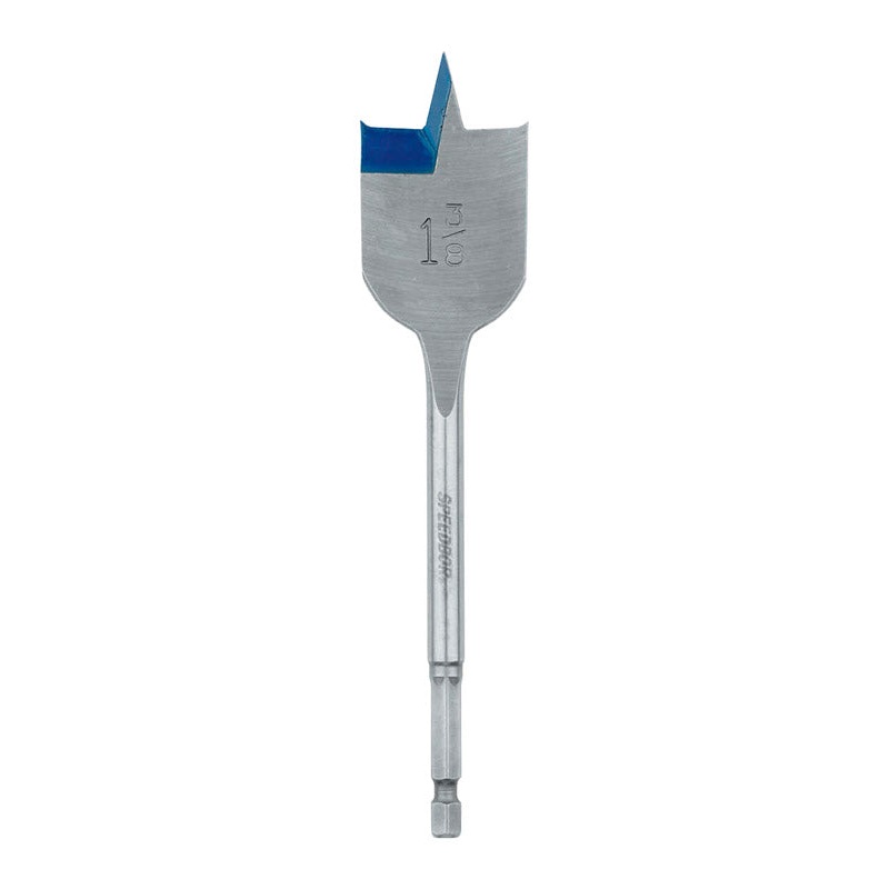 Irwin Speedbor Carbon Steel Hex 1-3/8 in. Dia. x 6 in. L Wood Boring Bit 1 pc.