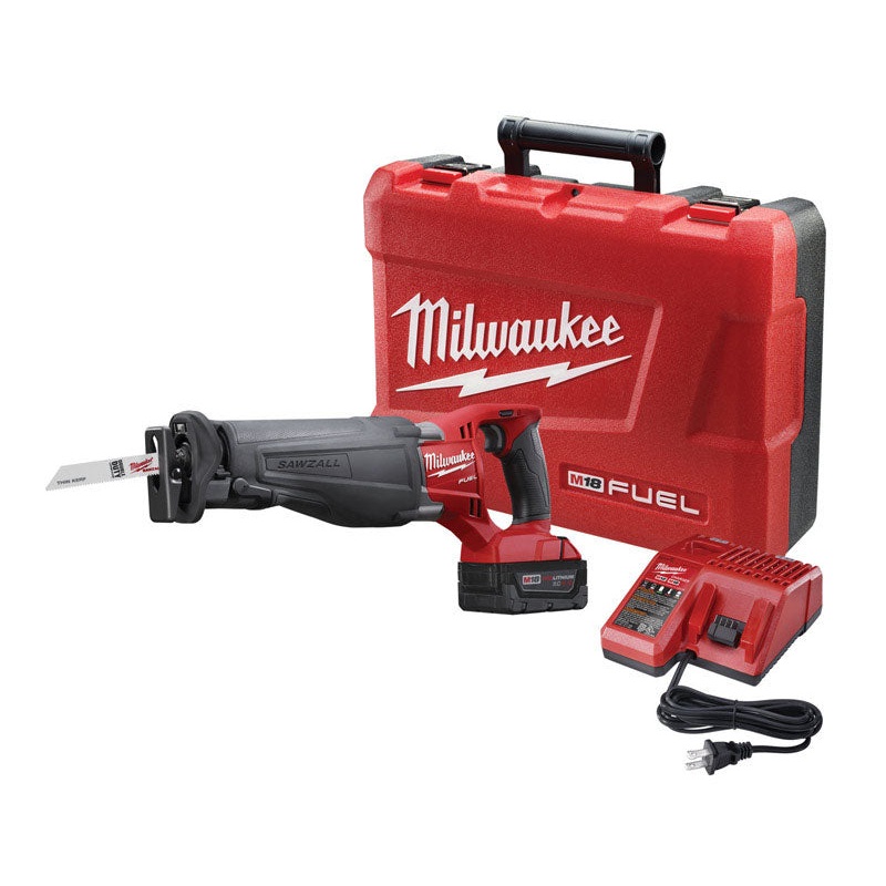 Milwaukee M18 18 volts Lithium-Ion Cordless Reciprocating Saw Kit Yes