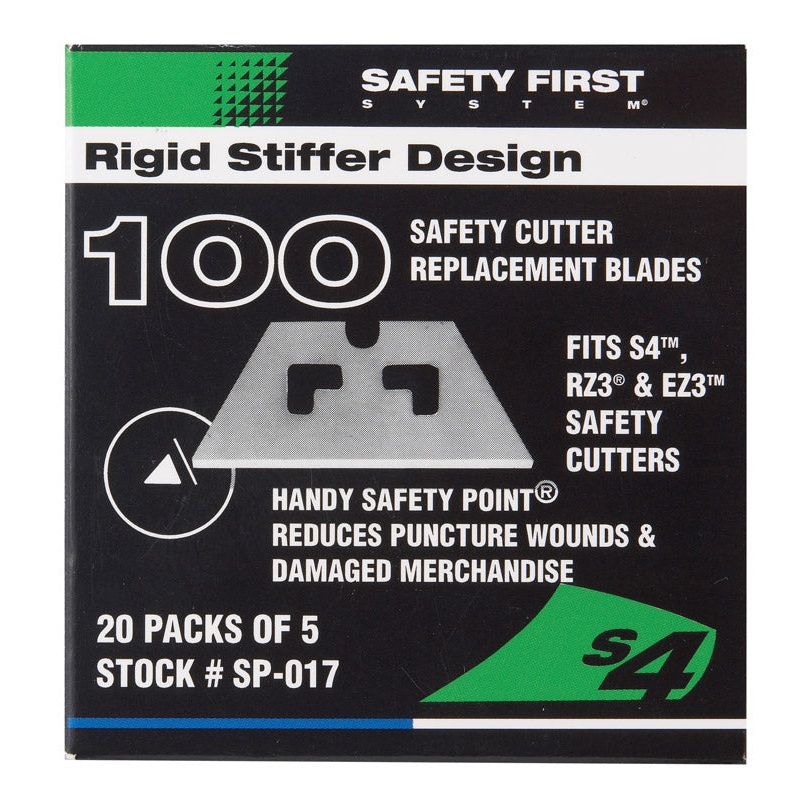 Pacific Handy Cutter S4 Safety Cutter Replacement Blade 100 pk