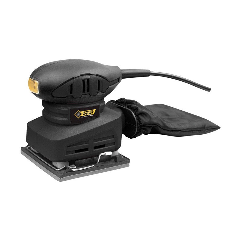 Steel Grip 1/4 Sheet Sander 4.5 x 4 1.5 amps 120 volts Corded