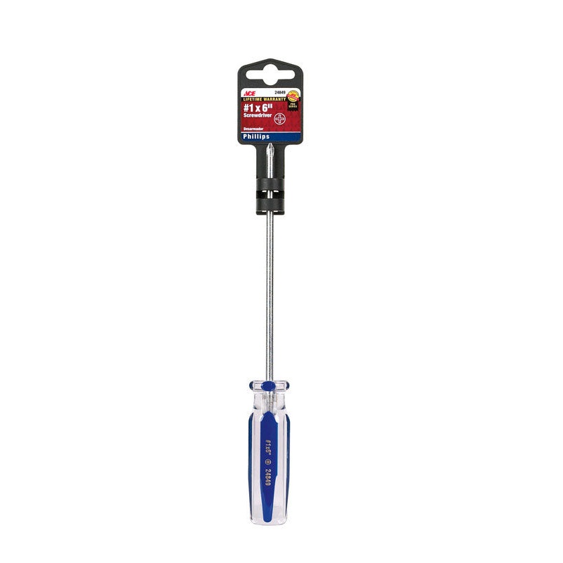 Ace No. 1 Phillips Screwdriver 6 in. L