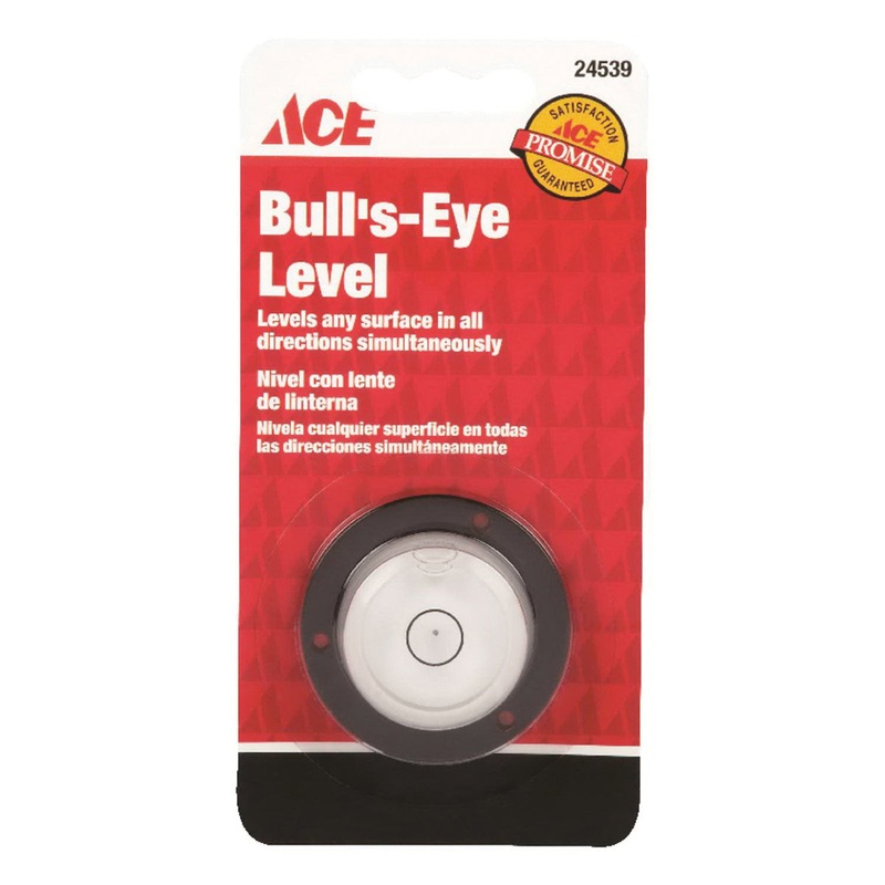 Ace Plastic Bull’s Eye Level 1-3/8 in. L