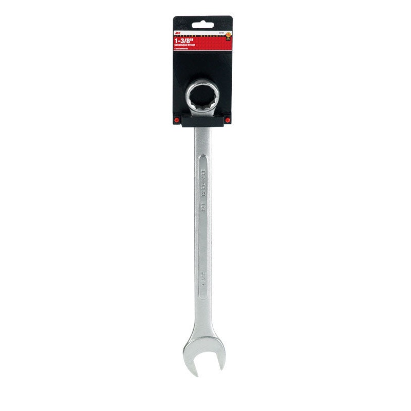 Ace Pro Series 1-3/8 in. x 1-3/8 in. SAE Alloy Steel Combination Wrench