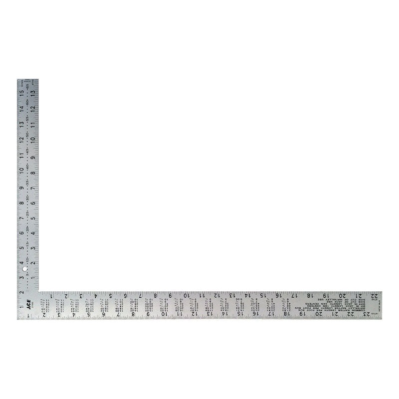 Ace Steel Carpenter Square 24 in. L x 16 in. H