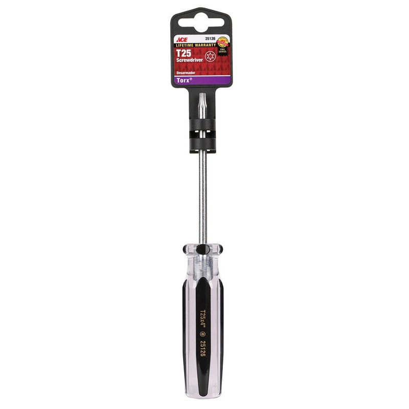 Ace T25 Torx Screwdriver 4 in. L