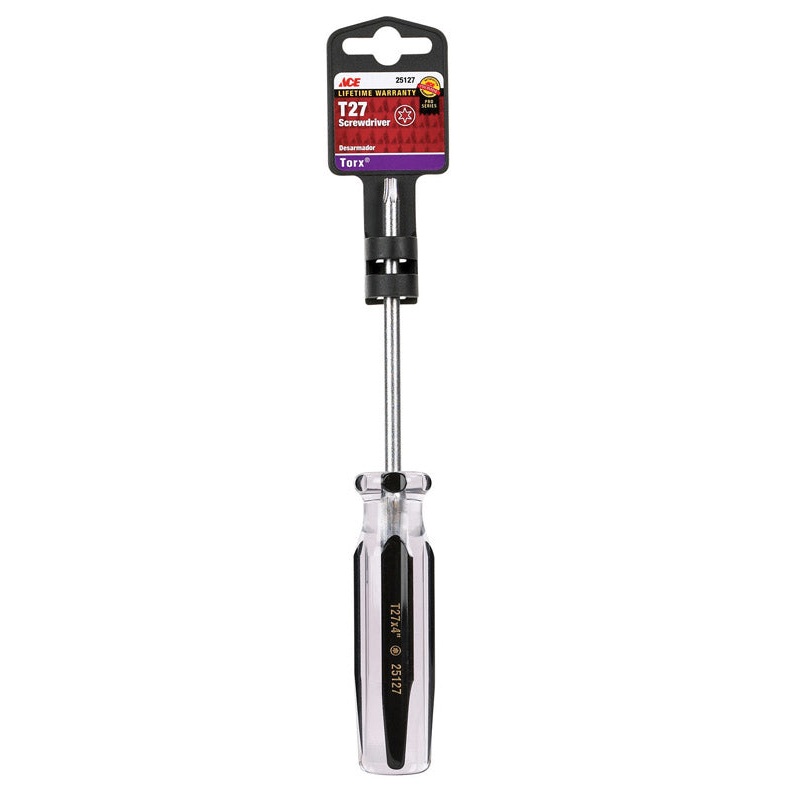 Ace T27 Torx Screwdriver 4 in. L