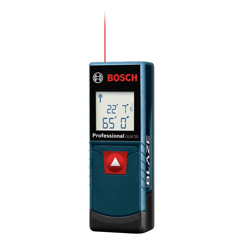 Bosch BLAZE GLM 20 Laser Distance Measurer 65 ft. L