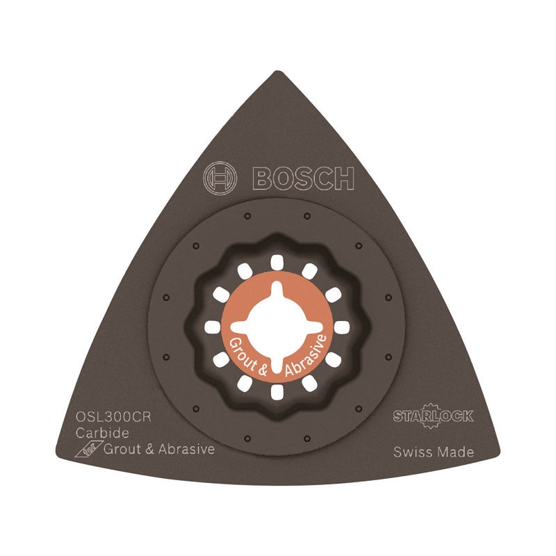 Bosch StarLock Carbide Grit Delta Rasp 3 in. 1 each