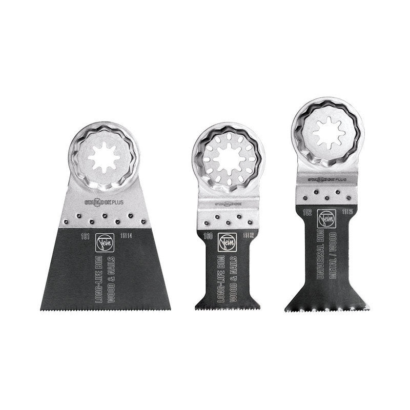 Fein StarlockPlus Bi-Metal E-Cut Saw Blade Set 3 pk