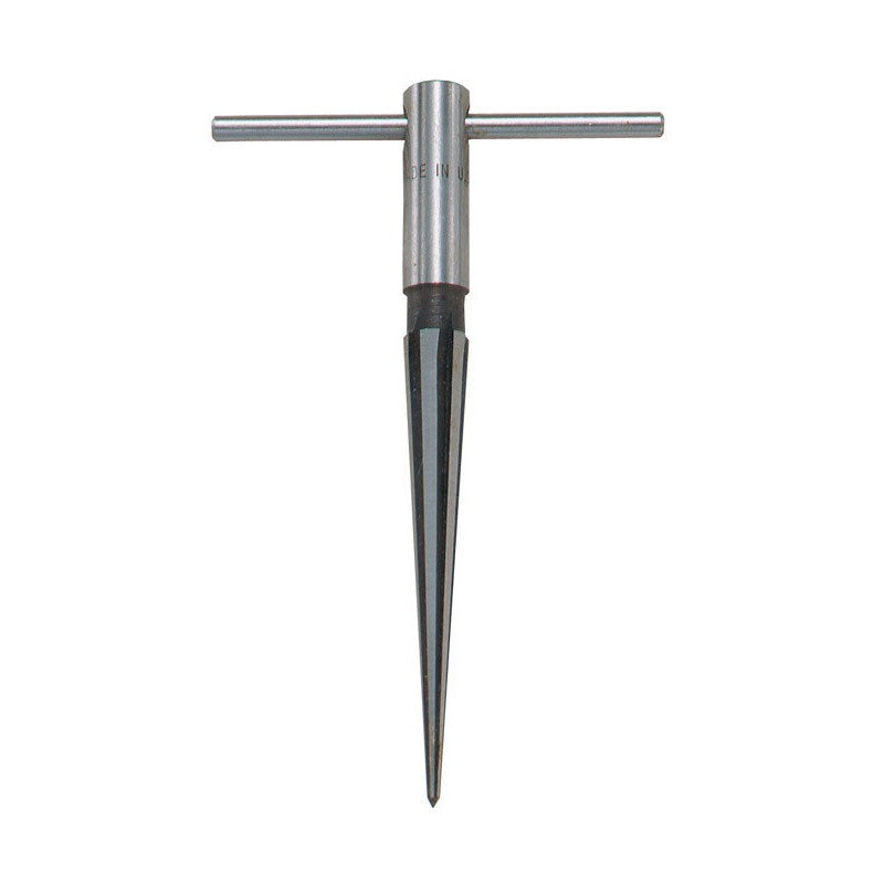 General Tools Steel 1/8 in.-1/2 in. T-Handle Reamer 1