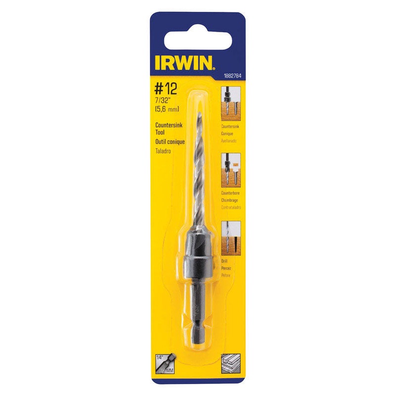 Irwin High Speed Steel 7/32 in. Dia. Countersink