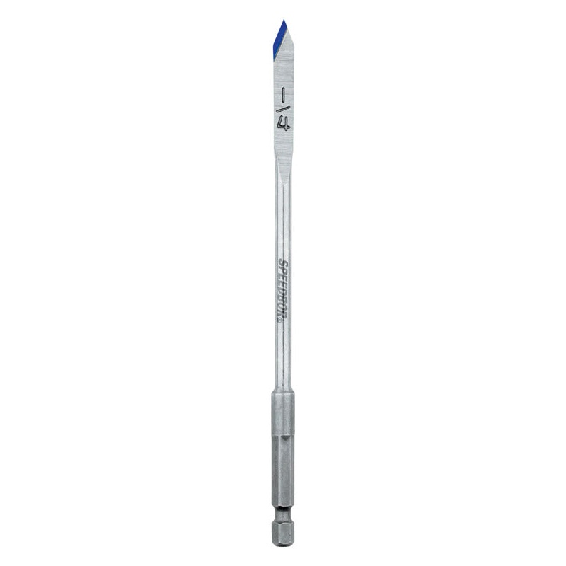 Irwin Speedbor 1/4 in. Dia. x 6 in. L Carbon Steel Wood Boring Bit 1 pc.