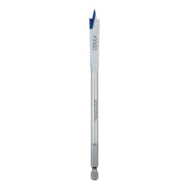 Irwin Speedbor Carbon Steel Hex 3/8 in. Dia. x 6 in. L Wood Boring Bit 1 pc.