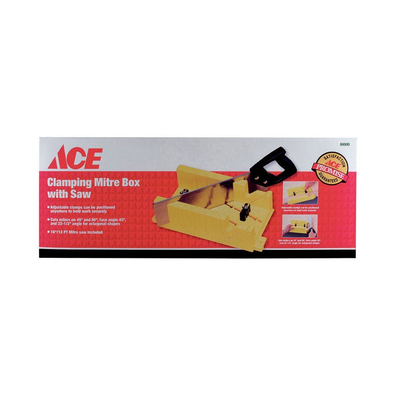 Ace Clamping Mitre Box with Saw