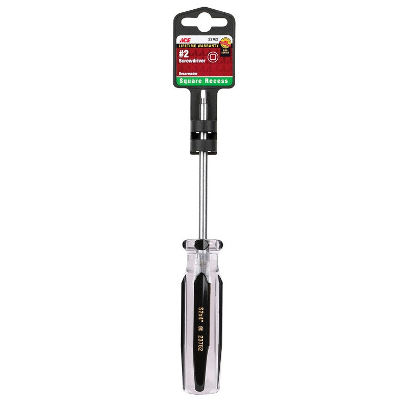 Ace No. 2 Square Screwdriver 4 in. L