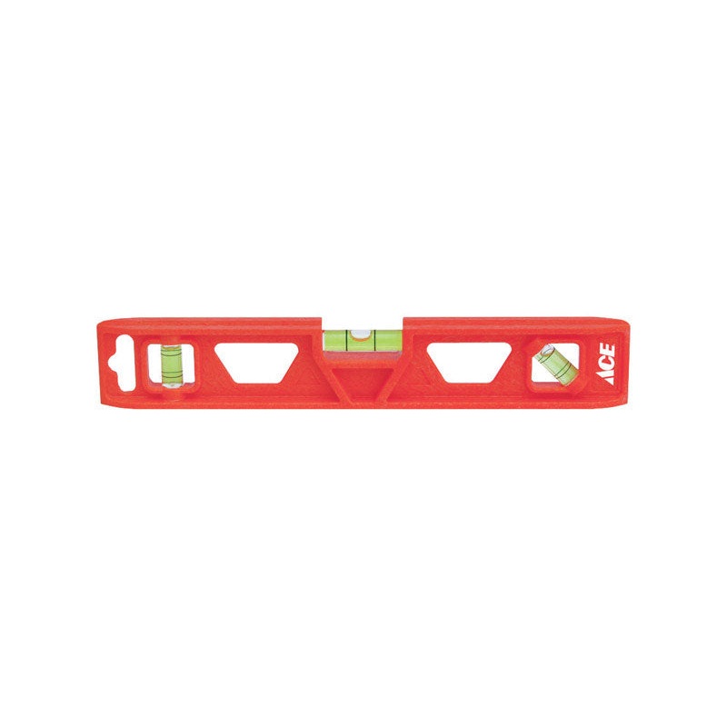 Ace Plastic Torpedo Level 9 in. L