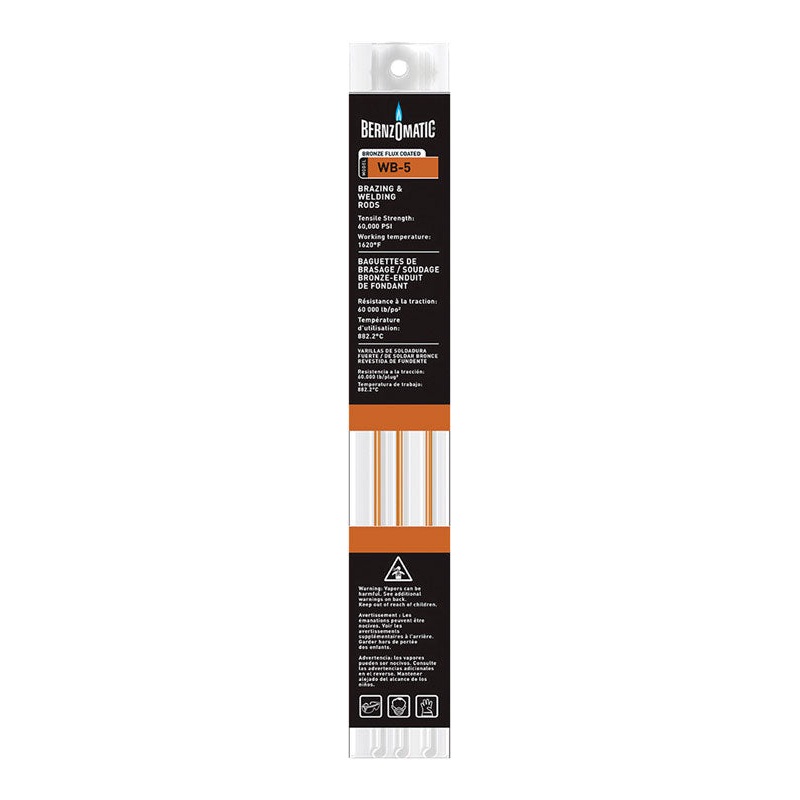 Bernzomatic 12 in. L Welding Rods For Oxygen