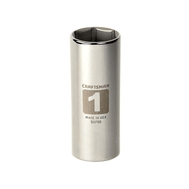 Craftsman 1/2 in. Drive 6 Point 1 in. Deep Socket