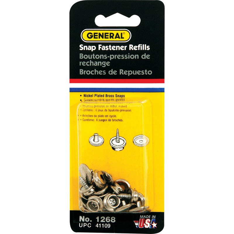 General Tools Screw-Snap Refill Solid Brass
