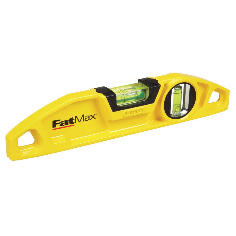 Stanley Aluminum Torpedo Level 9 in. L