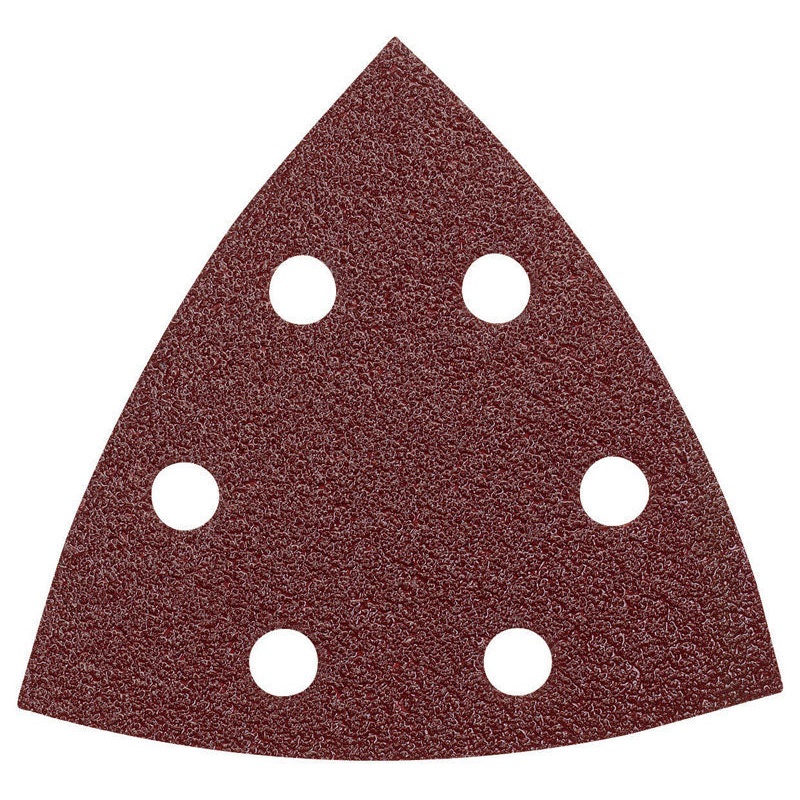 Bosch Aluminum Oxide Detail Sanding Triangle 3-3/4 in. L 120 Grit Medium 5 pk
