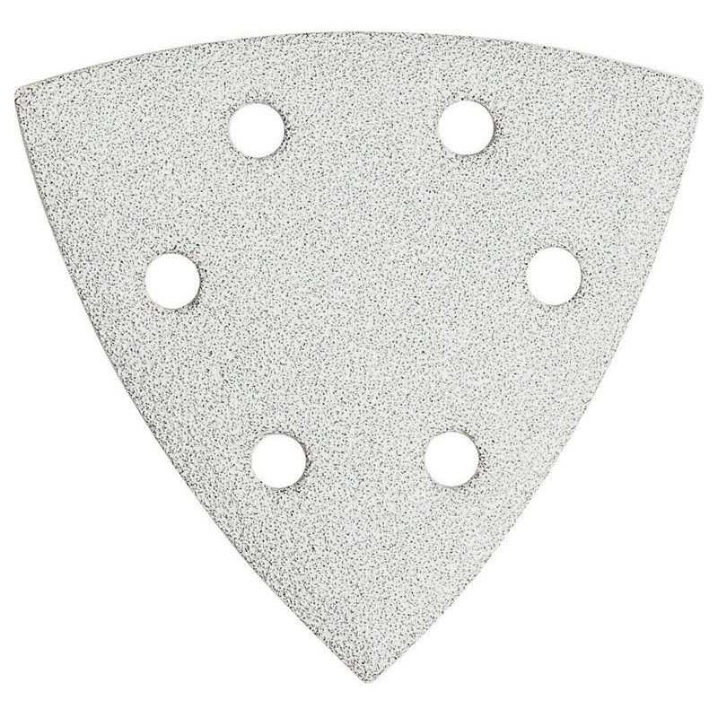 Bosch White Aluminum Oxide Detail Sanding Triangle 3-1/2 in. L 240 Grit Fine 5 pk