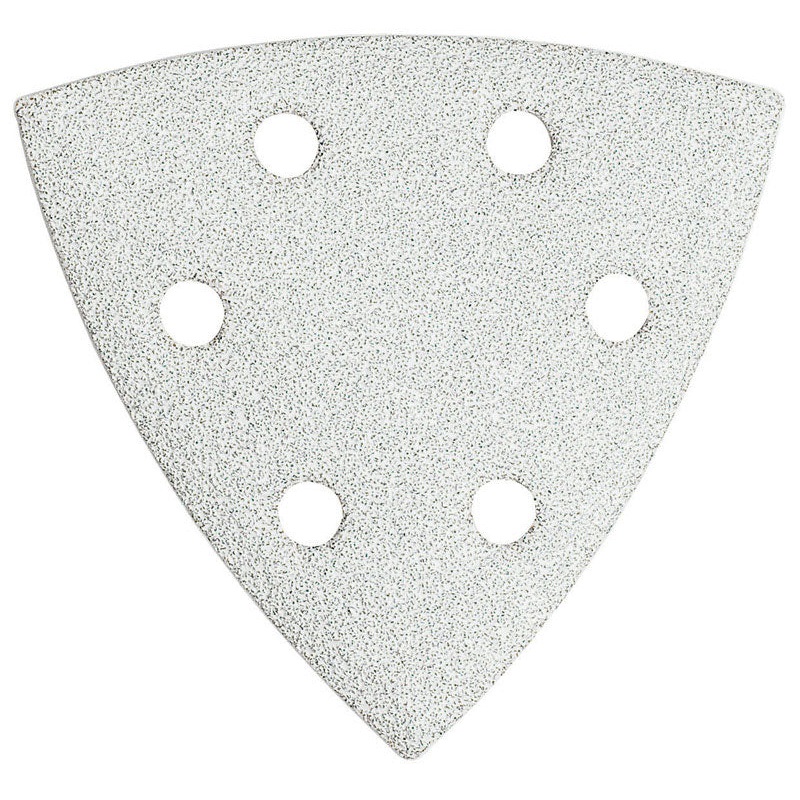 Bosch White Aluminum Oxide Detail Sanding Triangle 3-1/2 in. L 60/120/240 Grit Assorted 6 pk