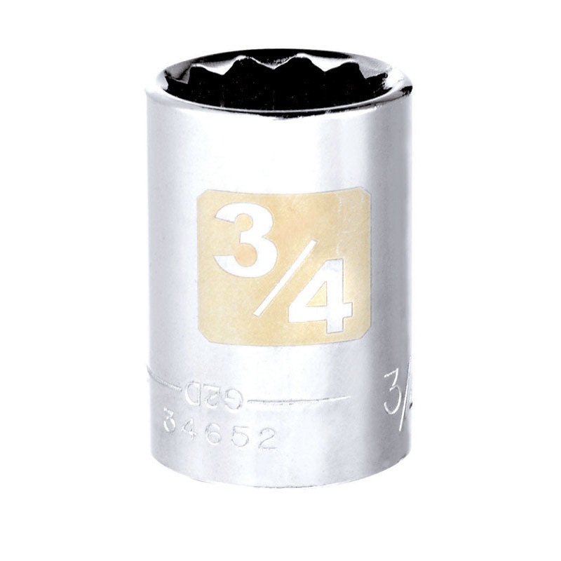 Craftsman 1/2 in. Drive 12 Point 3/4 in. Standard Socket