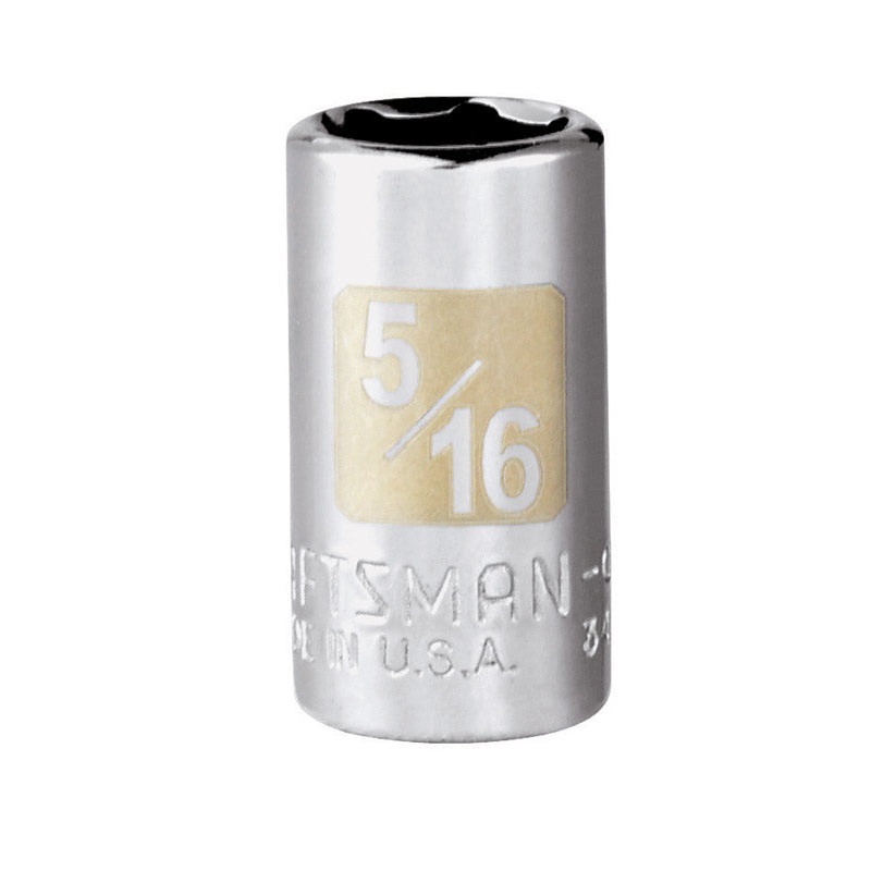 Craftsman 1/4 in. Drive 6 Point 5/16 in. Standard Socket