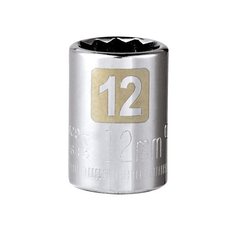 Craftsman 3/8 in. Drive 12 Point 12 mm Standard Socket
