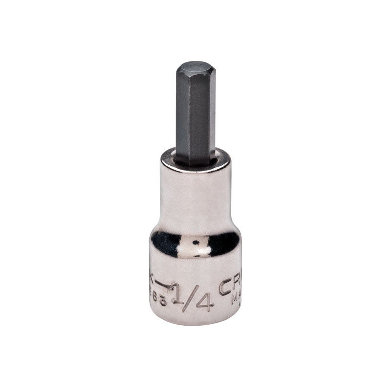 Craftsman 3/8 in. Drive 6 Point 1/4 in. Standard Hex Bit Socket