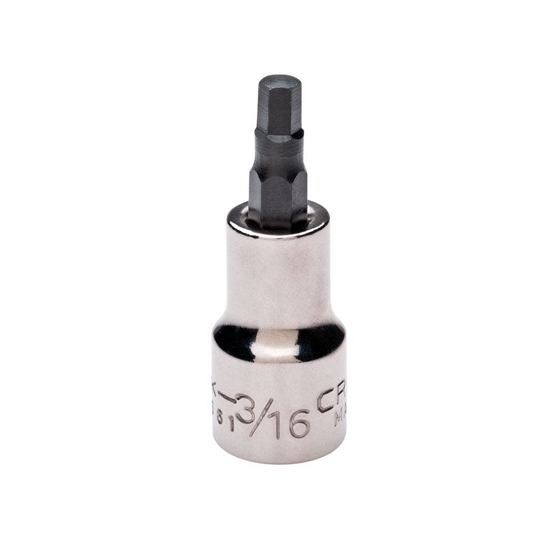 Craftsman 3/8 in. Drive 6 Point 3/16 in. Standard Hex Bit Socket
