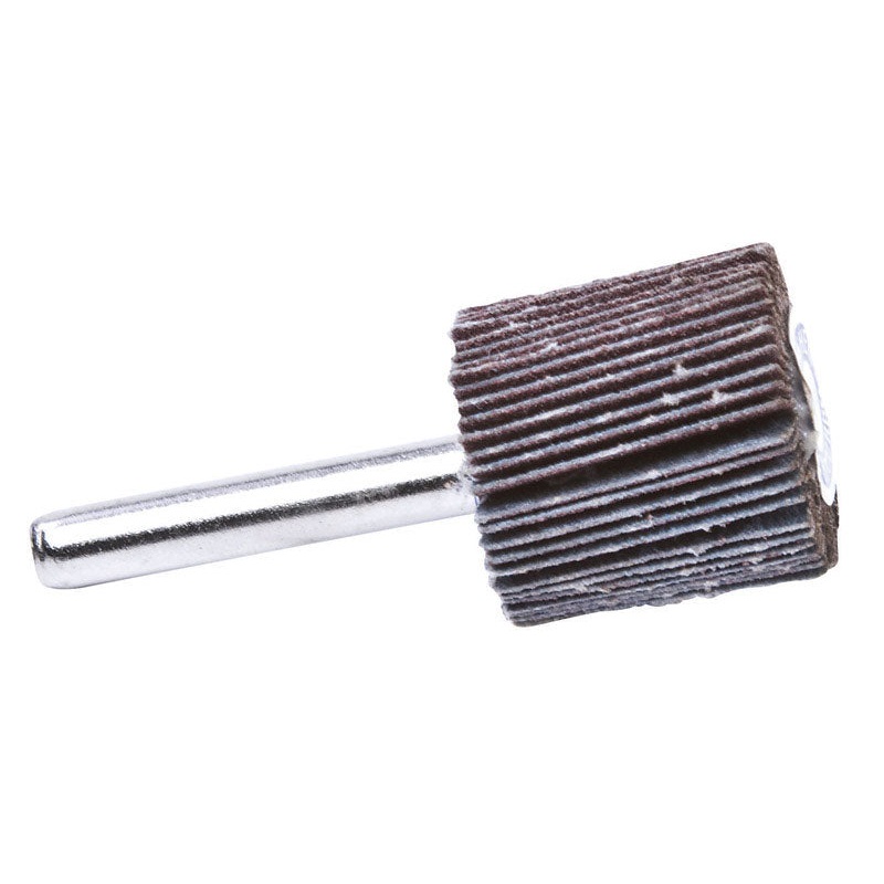 Forney 1 in. Dia. x 1/4 in. Aluminum Oxide Flap Wheel 120 Grit