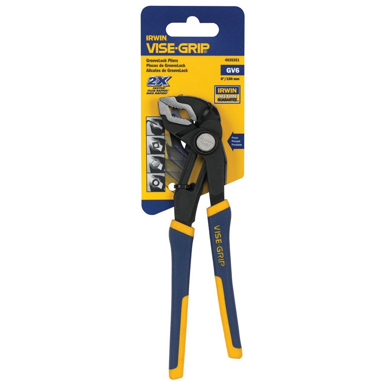 Irwin 6 in. L Tongue and Groove Pliers