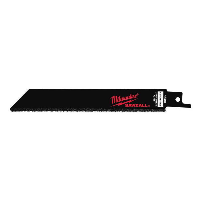 Milwaukee 6 in. L Carbide Grit Sawzall Blade 3 pk