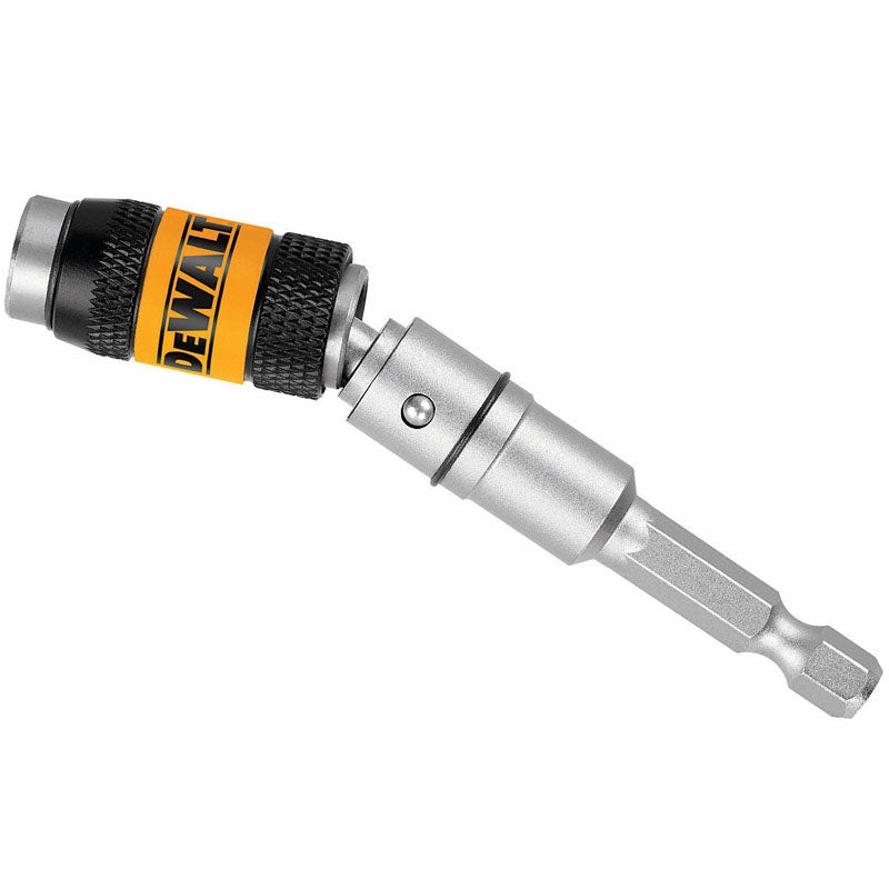 DeWalt Pivot Holder Screwdriver Bit Holder 1/4 in. Dia. 1 pc.