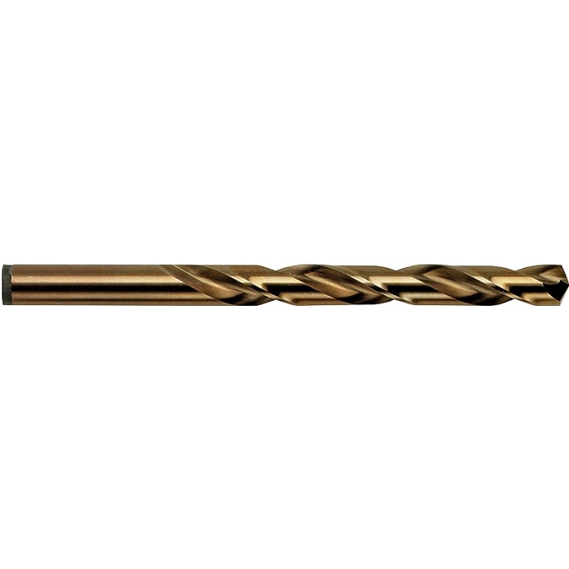 Irwin 63125 Jobber Drill Bit, 25/64 in Dia, 5-1/8 in OAL, Spiral Flute, 25/64 in Dia Shank, Cylinder Shank