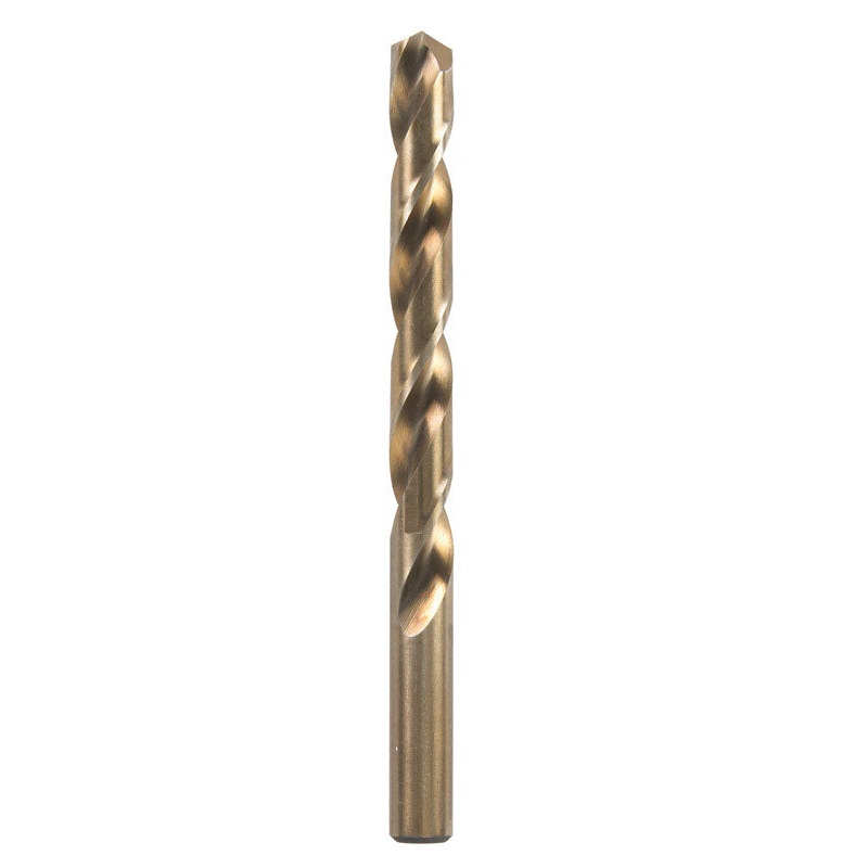 Irwin Cobalt High Speed Steel Straight 31/64 in. Dia. x 3-11/16 in. L Drill Bit