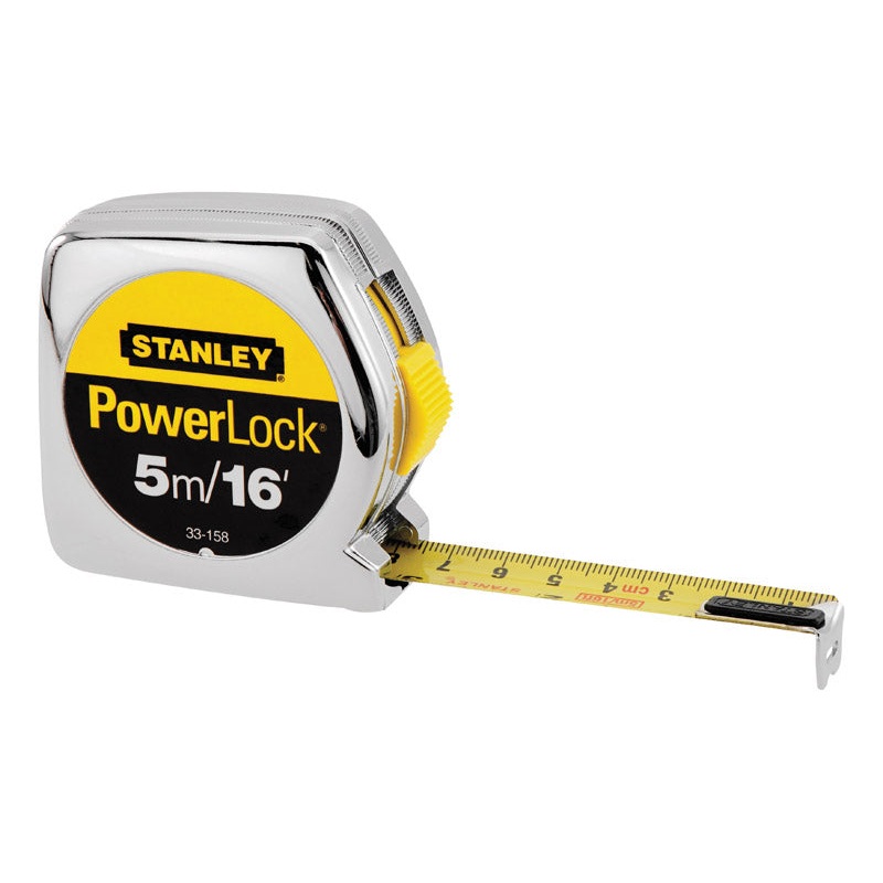 Stanley PowerLock Tape Measure 3/4 in. W x 16 ft. L