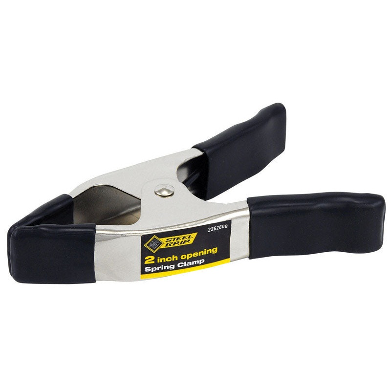 Steel Grip 2 in. W x 6 in. L Vinyl Spring Clamp