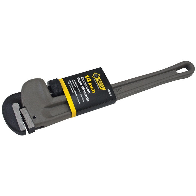 Steel Grip Adjustable 14 in. Aluminum Pipe Wrench