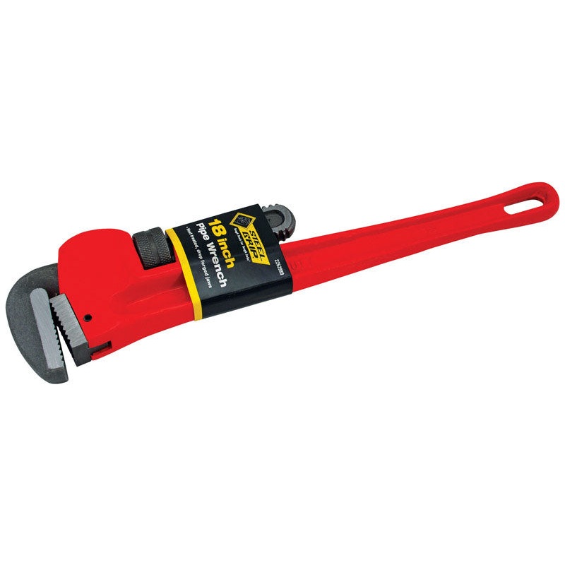 Steel Grip Adjustable 18 in. Steel Pipe Wrench