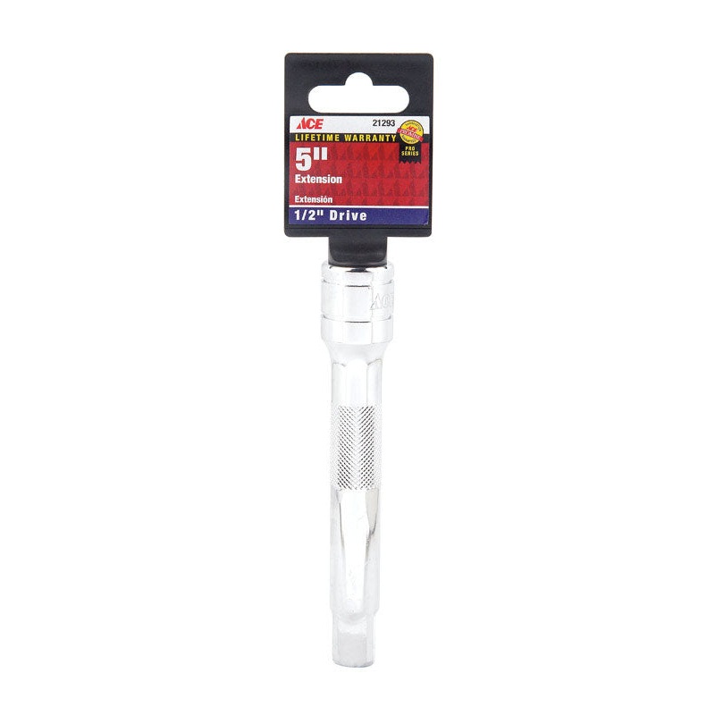 Ace 1/2 in. Drive Steel 5 in. Socket Extension