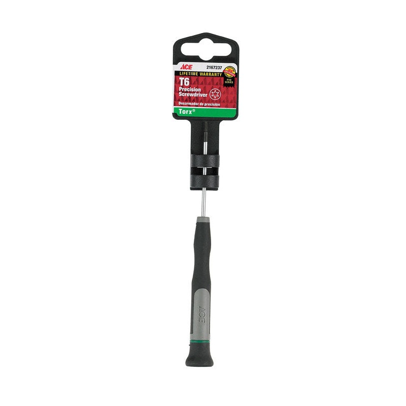 Ace T6 Torx Precision Screwdriver 2-1/2 in. L