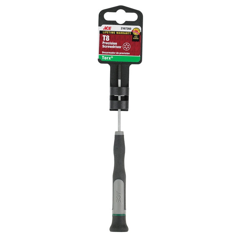 Ace T8 Torx Precision Screwdriver 2-1/2 in. L