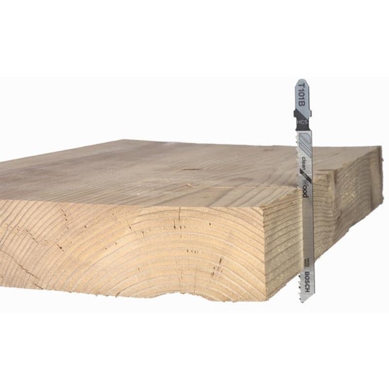 Bosch 2-3/4 in. High Carbon Steel U-Shank Ground teeth and taper ground back Jig Saw Blade 20 T