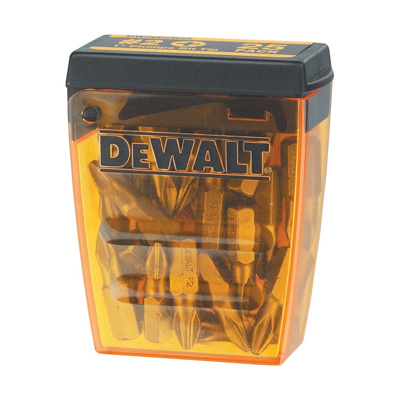 DeWalt #2 in. Phillips Screwdriver Bit 25 pc.