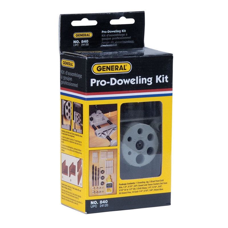 General Tools Doweling For Wood Doweling Jig with Bit Stop